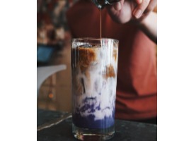 Ice Taro Latte (mor)