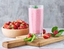 Çilekli Milkshake